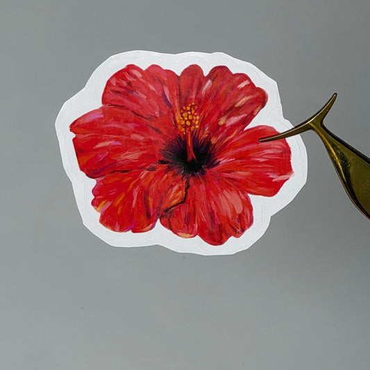 Hibiskus Sticker
